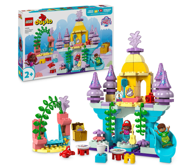 LEGO DUPLO Disney 10435 Magiczny podwodny pałac Arielki - 1248418 - zdjęcie